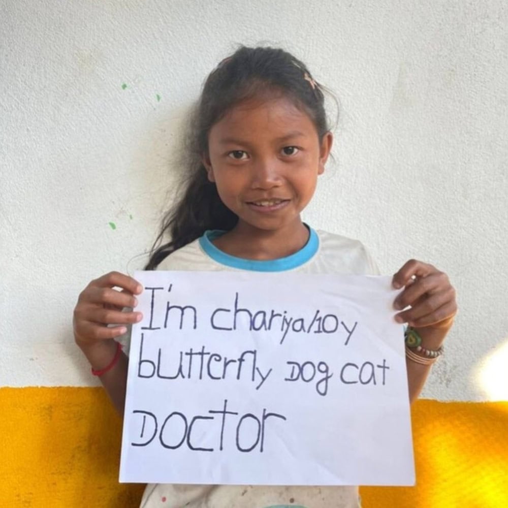 Chariya People Learning Center Student